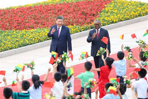 Presidentes Da China E Da Guin Bissau Realizam Conversa Es E Elevam