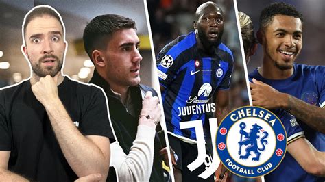 Vlahovic Lukaku SWAP Deal For Chelsea Juventus Colwill SIGNS SIx