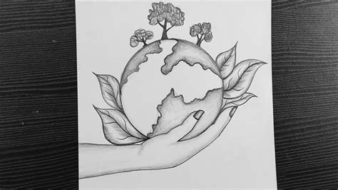 Van Mahotsav Drawing Easy How To Draw Save Trees Drawing Step By The