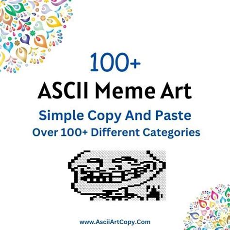 100+ ASCII Meme Art (Simple Copy And Paste) | Memes, Ascii, Ascii art