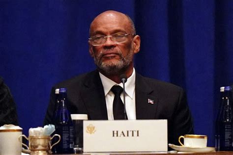 Haitian PM Tenders Resignation After Jamaica Talks The Financial Express