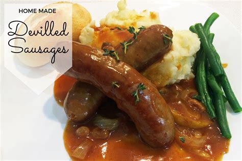 Home Made Devilled Sausages Recipe Mums Lounge