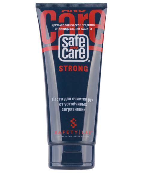 Safe and Care Паста для очистки рук от устойчивых загрязнений STRONG ...