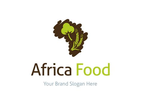 Africa Food Logo Template Logo Templates On Creative Market