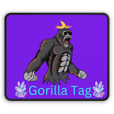 Gorilla Tag, Shiney Rocks, Gaming Mouse Pad - Etsy