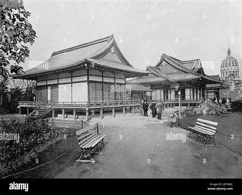 japanese pavillion ho  den  worlds columbian exposition