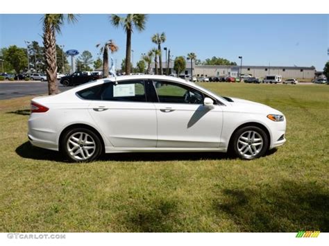 2014 Oxford White Ford Fusion SE 100889601 Photo 4 GTCarLot