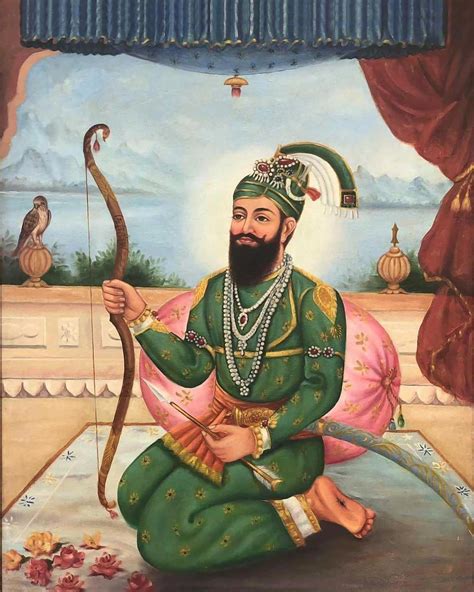 Guru Gobind Singh Ji Real Picture Shri Guru Gobind Singh Ji Oil