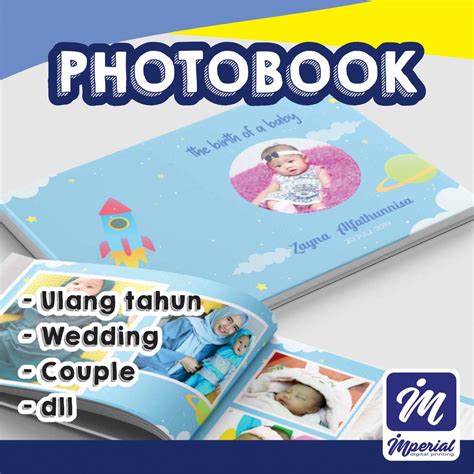 Jual Cetak Photobook Custom Ukuran X Cm Softcover Photobook