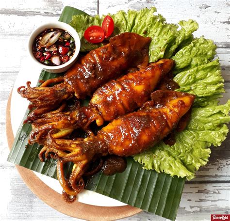 Cumi Bakar Kecap Lezat Dan Tidak Alot Resep ResepKoki