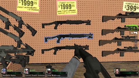 Hq Unfolded Stock Spas 12 Improved Mod For Left 4 Dead 2