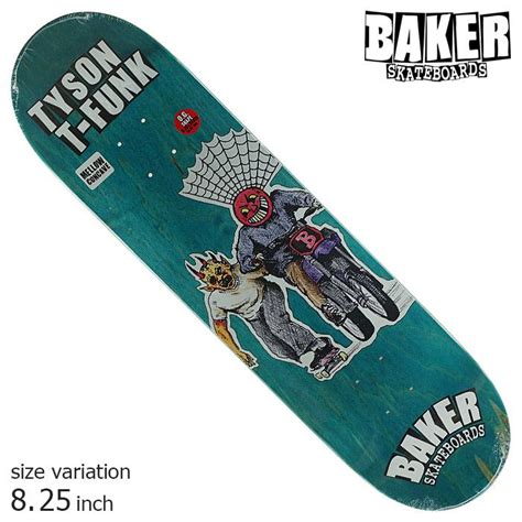 Baker T Funktyson Jollyman Lives 825 Inch ベイカー ベーカー デッキ スケートボード スケボー