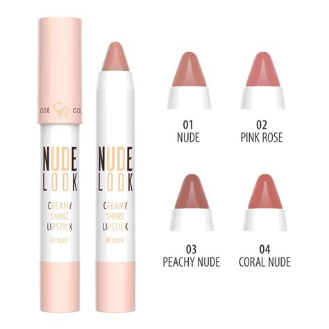 Golden Rose Nude Look Kremowa Pomadka W Kredce Pink Rose Wiza