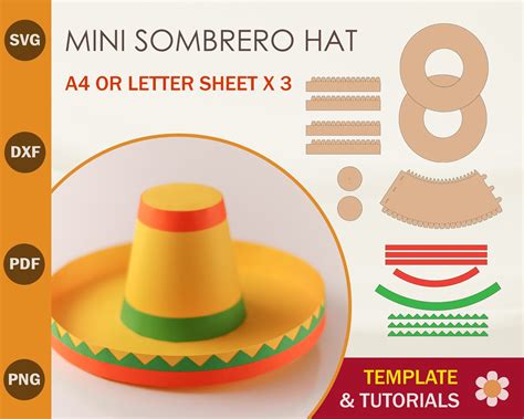 Sombrero Template Printable - Worksheet Template