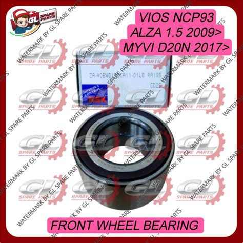 FRONT WHEEL BEARING JAPAN PERODUA ALZA 1 5 MYVI D20N 2017 TOYOTA