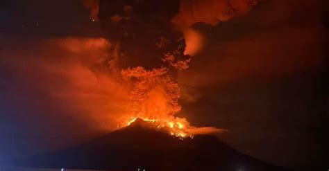 Mount Ruang Volcano Erupts in Indonesia, Forcing Hundreds to Evacuate ...