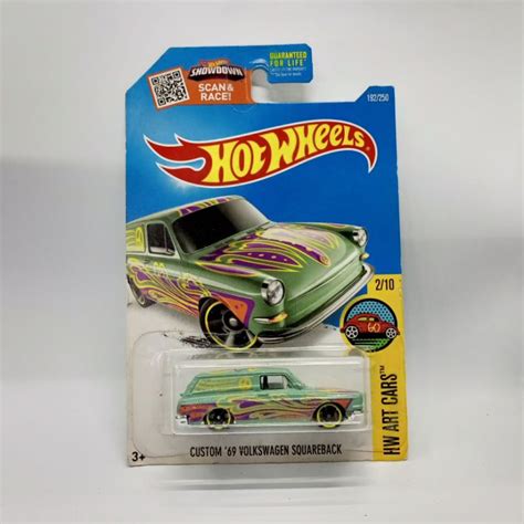 Hot Wheels HW Art Cars Custom 69 Volkswagen Squareback Shopee Philippines