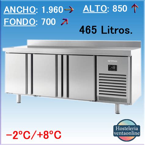 Mesa De Refrigeraci N Infrico Bmgn Ii