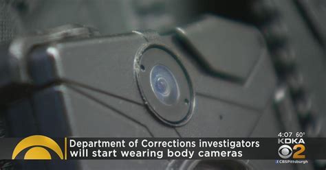 Pennsylvania Department Of Corrections Buying 45 Body Cameras Cbs Pittsburgh