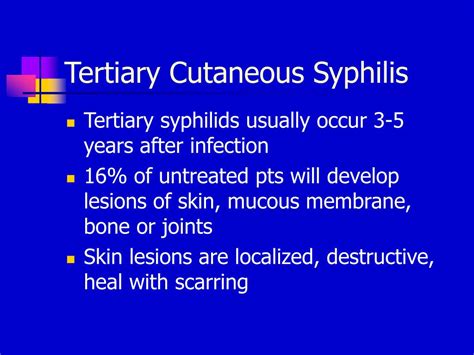 Ppt Syphilis Powerpoint Presentation Free Download Id1311448