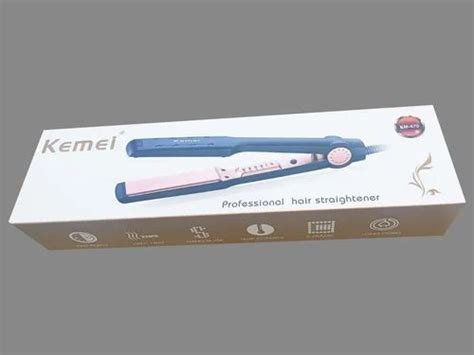 Black Kemei Km 329 Professional Hair Straightener 230 V At Rs 215 In