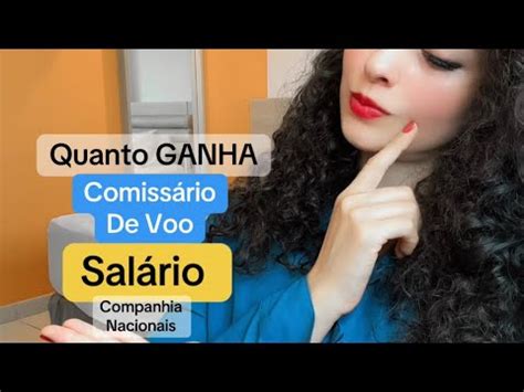 Comissaria De Voo Salario - Quanto ganha uma Comissária de voo | SALÁRIO | Jéssica Lombardi - YouTube