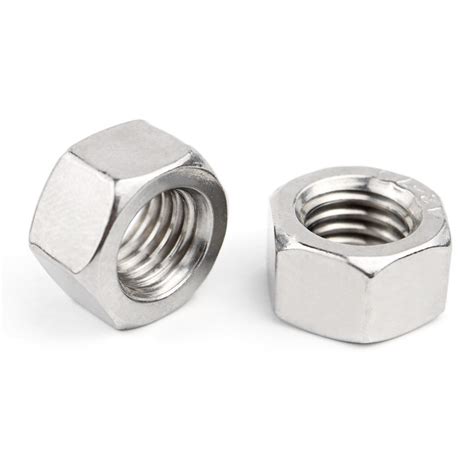 Din Stainless Steel Hexagon Nuts With Metric Coarse And Fine Pitch