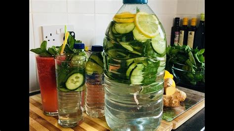 Chef Ricardo Detox Detox Your Body With Cucumber And Lemon Apple Cider Vinegar Youtube