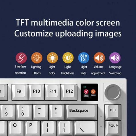 Fenglingdu F Mechanical Keyboard Three Mode Full Key Hot Swappable Customized Gasket Structure