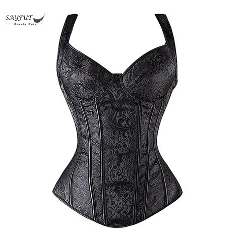 Sayfut Sexy Women Waist Trainer Corset Steampunk Gothic Clothing