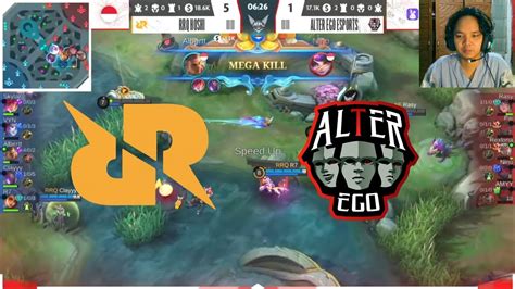 REACT ANALIS MPL SEASON 9 RRQ VS ALTER EGO GAME 1 SUN AMY DIBAN RRQ