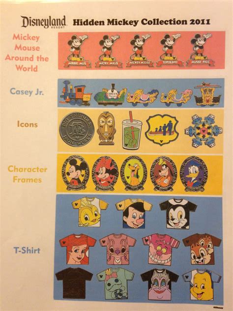 2011 Hidden Mickey DLR A | Disney pins sets, Disney pin collections