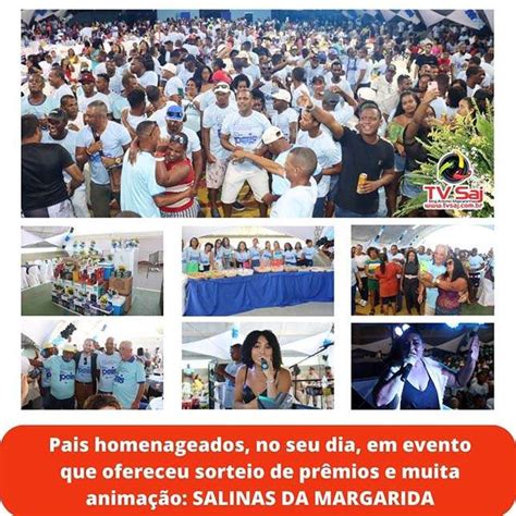 Pais Homenageados No Seu Dia Em Evento Que Ofereceu Sorteio De