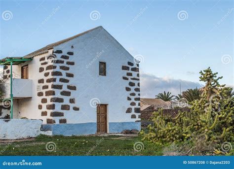 House Fuerteventura Canary Islands Spain Stock Photo Image Of