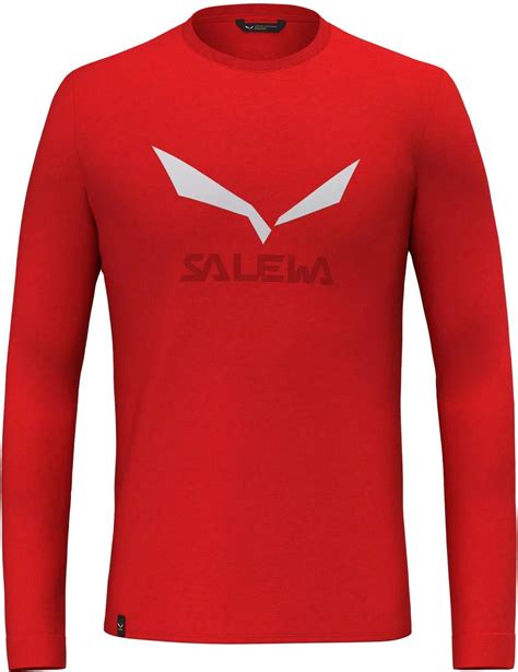 Koszulka Salewa Solidlogo Dry M L S Tee Flame Ceny I Opinie Ceneo Pl