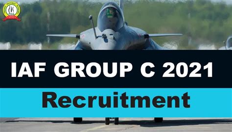 Iaf Group C Civilian Recruitment 2021 Trishul Defence Academy