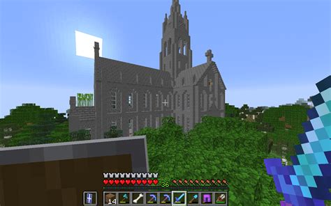 Minecraft Gothic Church : Minecraft