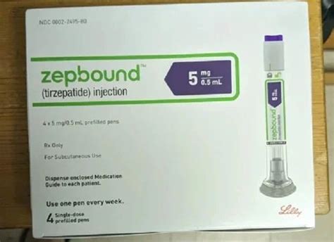 ZEPBOUND 5MG O 5ML TIRZEPATIDE INJECTION US DELIVERY At Rs 15000 Vial