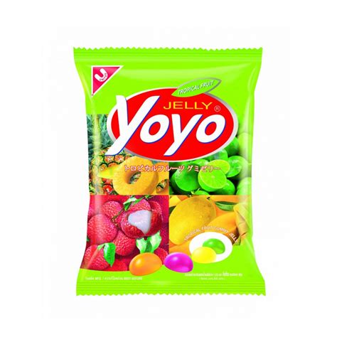 Желейные конфеты YOYO натуральные тропические фрукты, 80г. - Панда ...