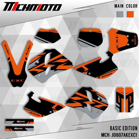 Mchmfg For Ktm Exc Graphics Decals