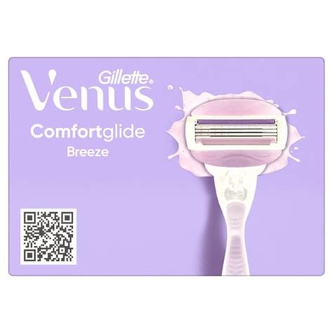 Gillette Venus ComfortGlide Breeze holicí strojek šest holicích hlavic