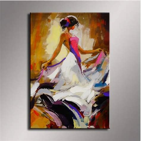 Buy Single Hand Painted Sexy Woman Acrylic Paintings