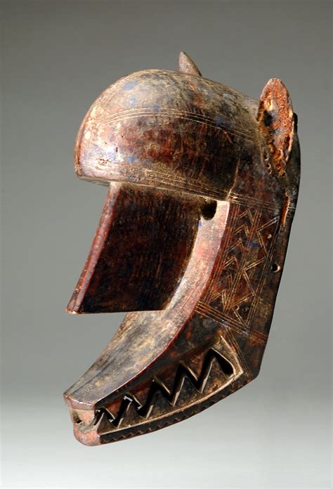 Bamana culture Hyena Mask From the Robert and Nancy Nooter Collection ...