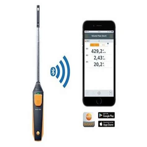 Digital Testo I Hot Wire Anemometer For Industrial Degreec At Piece In Vadodara