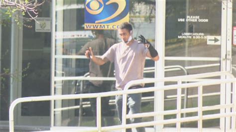 Man Surrenders After Barricading Himself Inside Wwmt Lobby