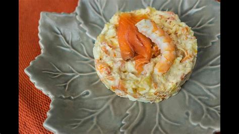 Ensaladilla Marinera Con Langostinos Y Salm N Youtube