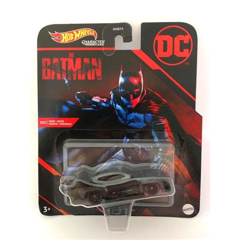 Hot Wheels Batman The Batman Dc Character Cars Cartela Danificada Shopee Brasil