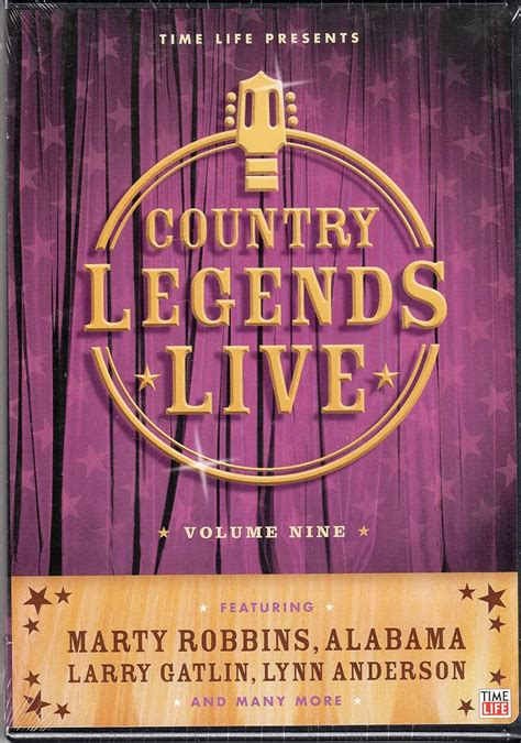 Country Legends Live Vol 9 Movies And Tv
