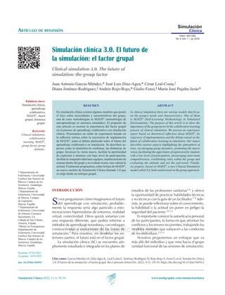 Simulacion Clinica Pdf