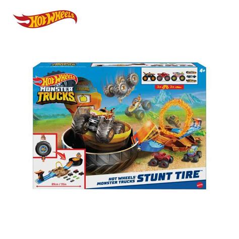 Jual Hot Wheels Monster Trucks Stunt Tire Mainan Trek Mobil Balap Di Seller Mattel Official